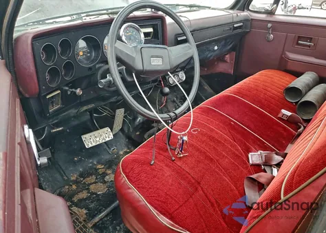 1986 GMC C1500 из США, поврежденный, VIN 1GTDC14N9GF706444